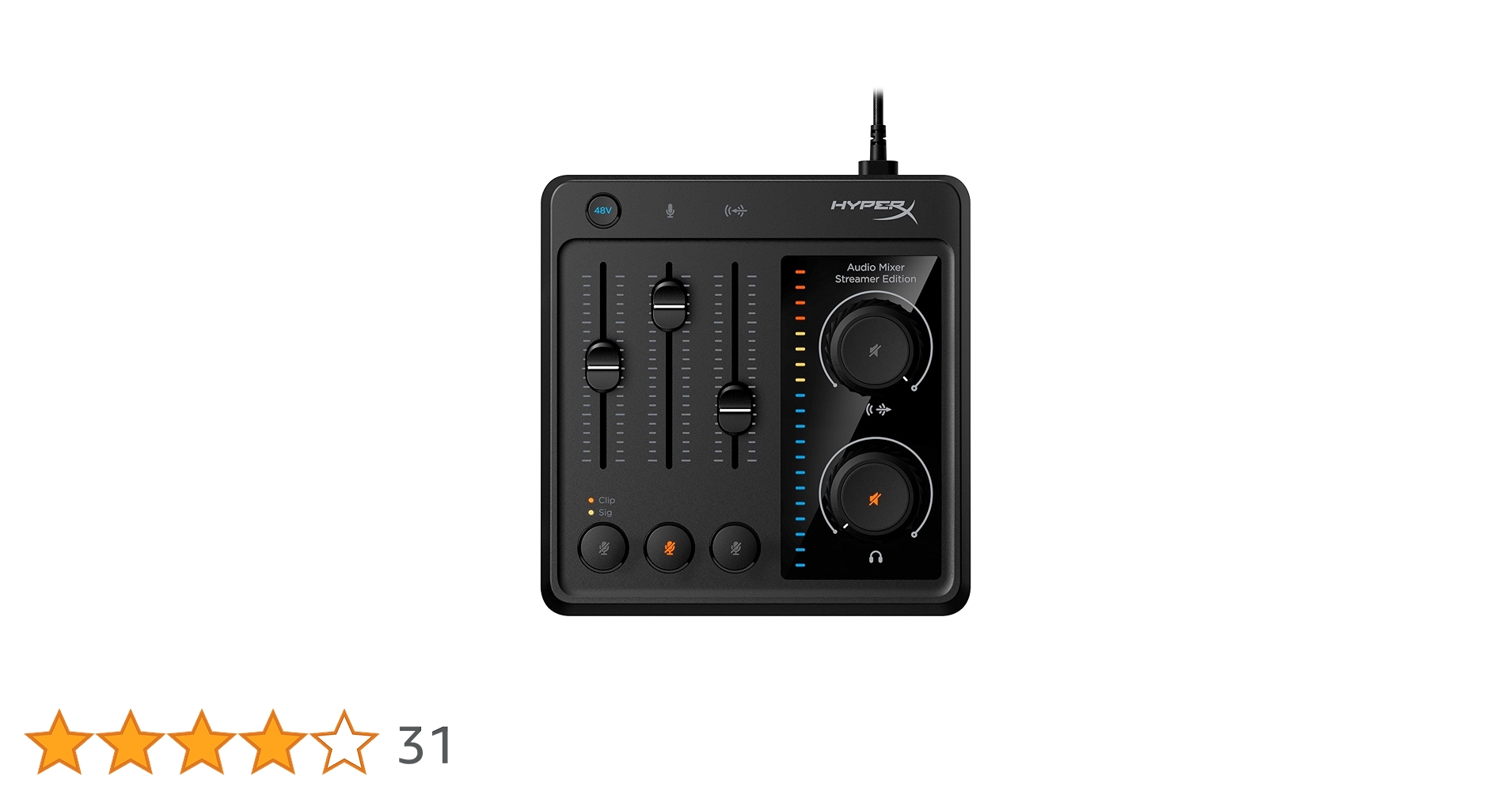 Amazon.co.jp: HyperX Audio Mixer オーディオインターフェイス
